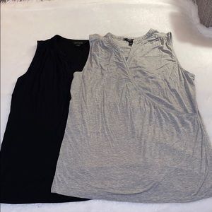 Bundle of two banana republic V-neck tank tops